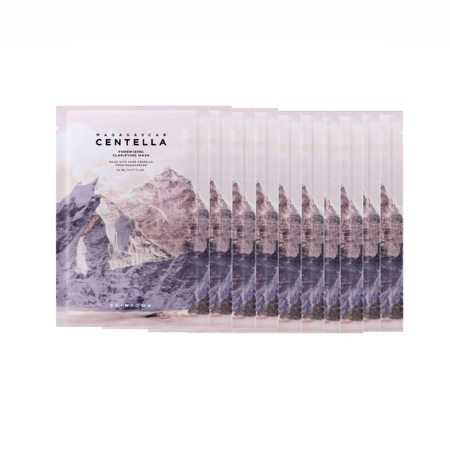 SKIN 1004 - Мадагаскарская центелла Poremizing Clarifying Mask Набор 23ml x 10 sheets