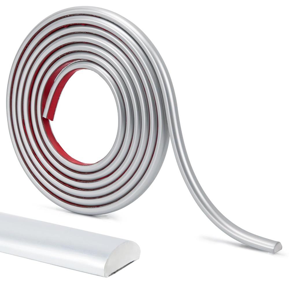 Self Adhesive Molding Trim Flexible Peel and Stick Wall Decoration Strip 3m High-Gloss Door Frame Kitchen Backsplash