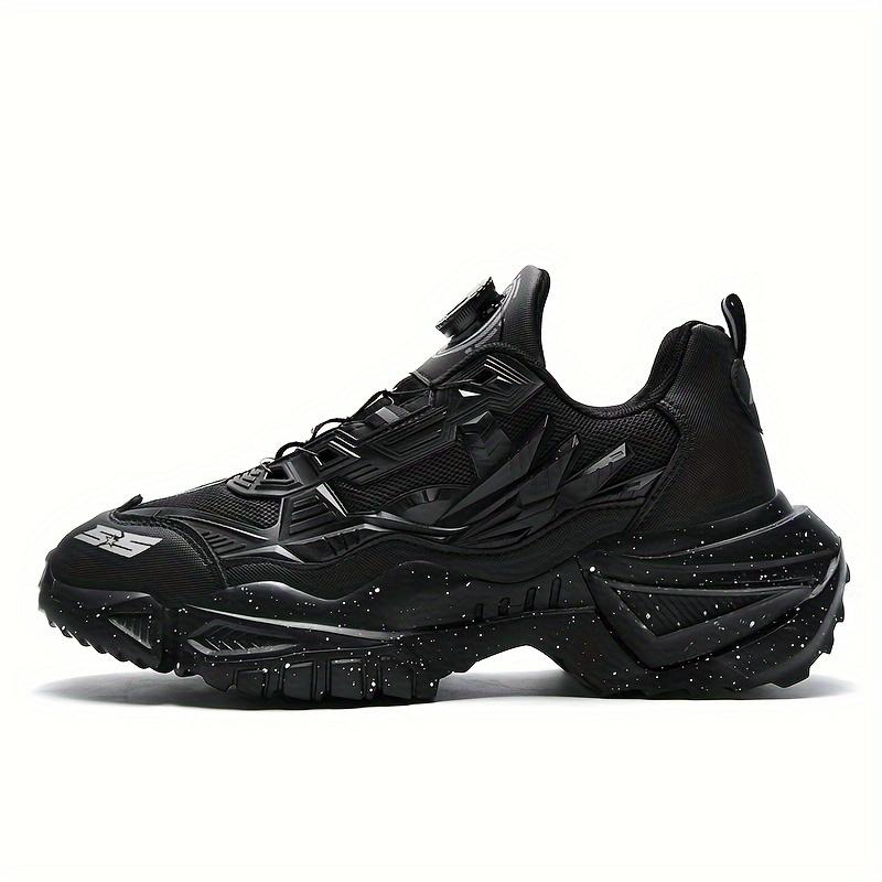 

Sports Shoes Men s Rotating Button Plus Size Dad Shoes, Fashionable and Versatile Couple Running Mecha Shoes 45