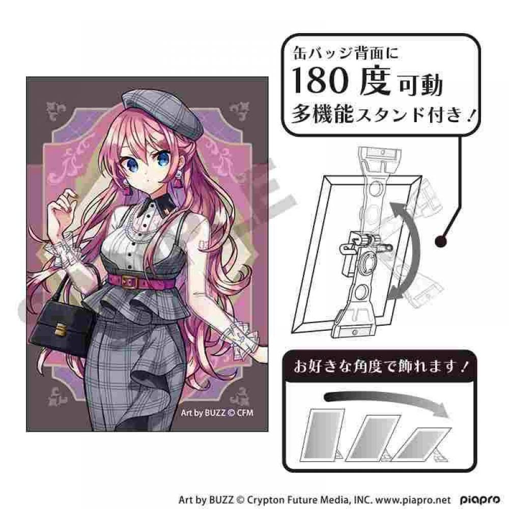 

Vocaloid Hatsune Miku Art Can Badge Megurine Luka Retro Kobe 2025