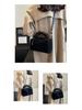 Women's Meillard Suede Crossbody Pillow Bag - Versatile Small Square for Autumn/Winter Commute