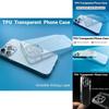 New 15 Apple Phone Case Transparent Tpu Material All-around Protection