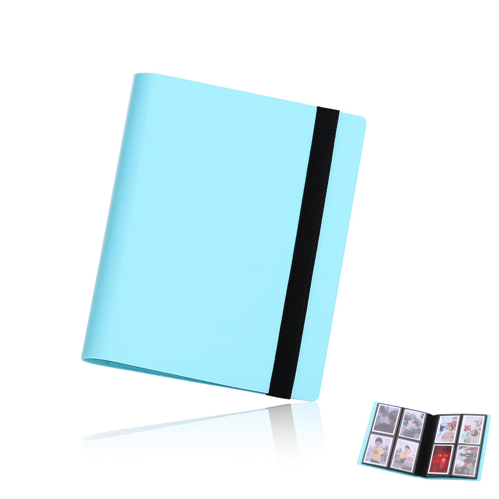 

sonea Instax Mini Instax Cheki Photo Album, Blue, 160 Sheets