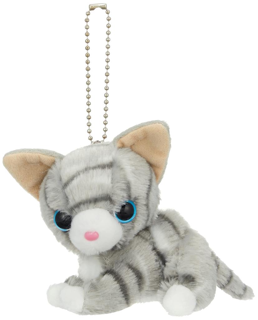 Naito Design Institute is Little Mascot Gray Cat Plush Approximately 8cm Long "Together good" Toy,
