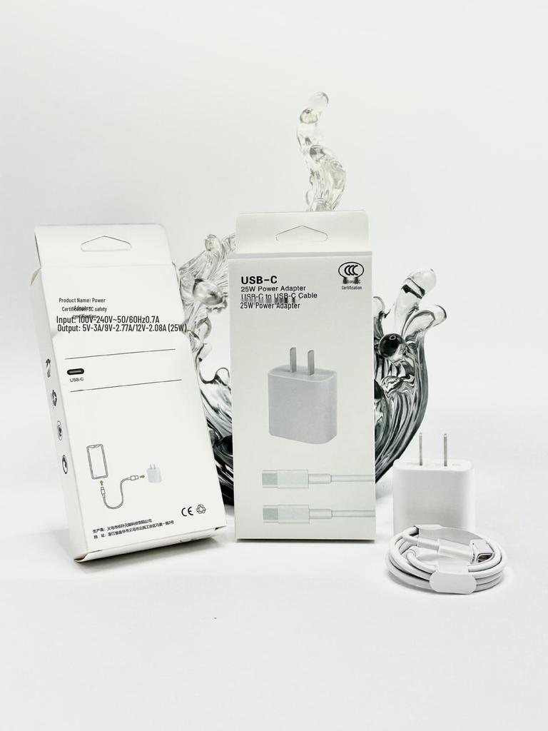 PD Charger with Super Fast Charging C-to-C Data Cable