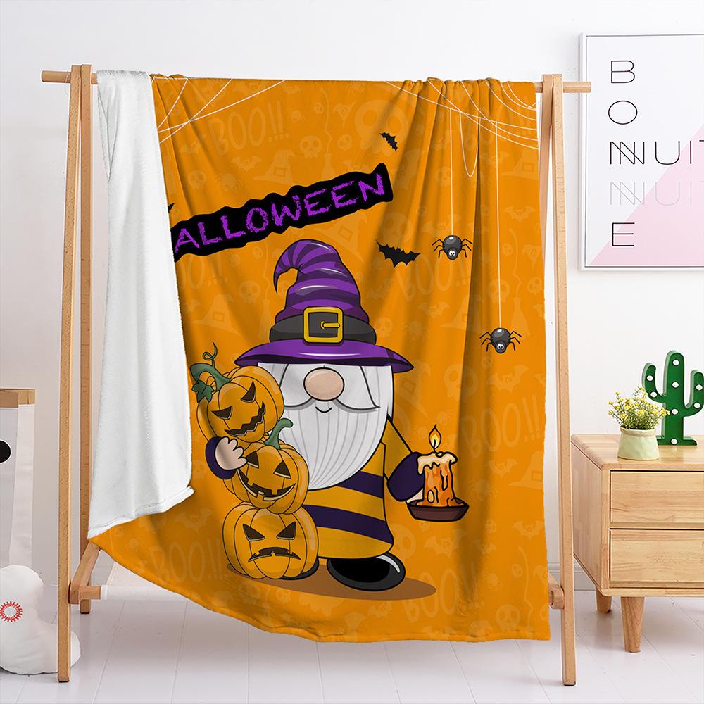 Flannel Halloween Blanket Bedroom Living Room Blanket All Seasons