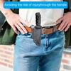 Universal Knife Sheath Belt Clip 360 Degree Swivel Holder Universal Belt Clip for Outdoor Activities and Tool Carrying