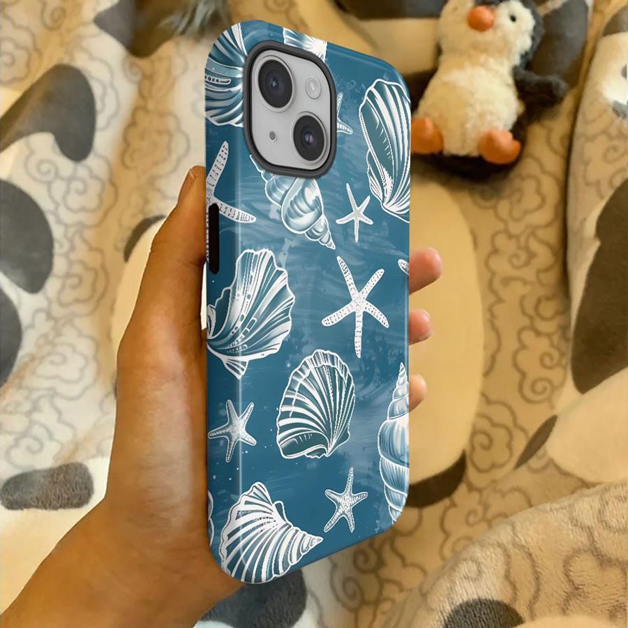 Seaside Shell Pattern Phone Case for Xiaomi Redmi Note 14 Pro Plus 5G 14 4G Soft Cover Capa