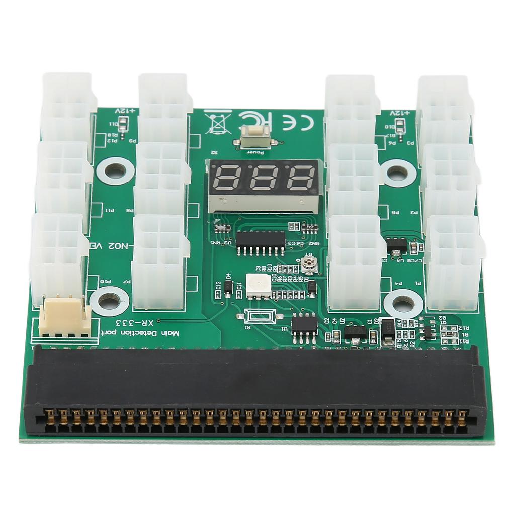 Adapterplatine Servernetzteil 1200W 750W Adapterplatine zu 6-Pin Adapterkarte 12V Grafikkarten-Netzteilplatine