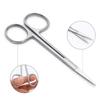 5Pcs/Set Dental Surgical Tissue Set Surgical Scissors Oral Surgery Tools Forcep Extraction Hemostat Students Suture Practice Kit