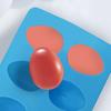 Egg Shaped Silicone Mold for Baking 8-Cavity Food-Grade Non-Stick Chocolate Molds Flexible Easter Freezer Molds Dishwasher Safe Cake Jello