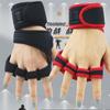Fitness Gloves Outdoor Exercise Half-finger Gloves Dumbbell Men's Sports Equipment Long Wrist Guards Women's Deadlift Barbell Gloves