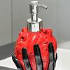 Hand Holding Heart Design Soap Dispenser Bathroom Shower Gel Hand Soap Conditioner Dark Art Style Dispenser