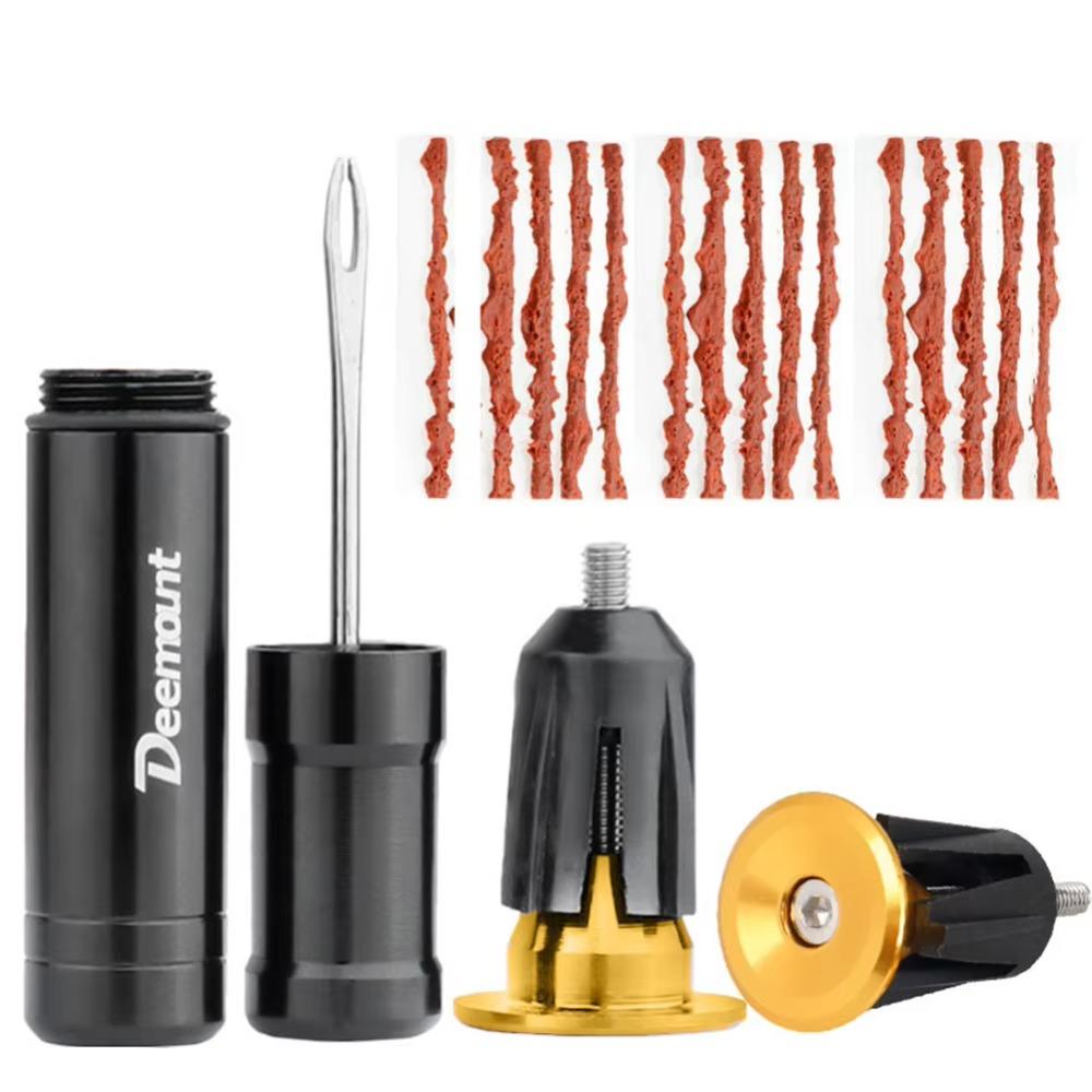 High Viscosity Tubeless Maintain Tool with Handlebar Plug Bike Tire Repair Kit  Road Bike