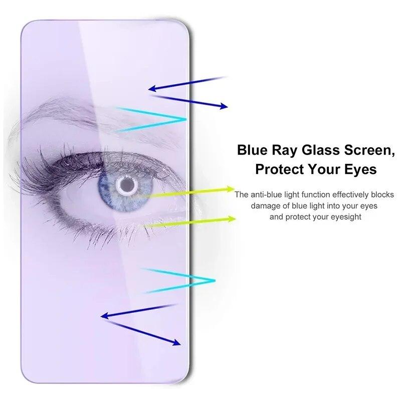 Anti Blue Tempered Glass pro Huawei Nova 11 SE Ochranná fólie na displej pro NOVA Nova11 11SE 11se Ochranná přední fólie na oči