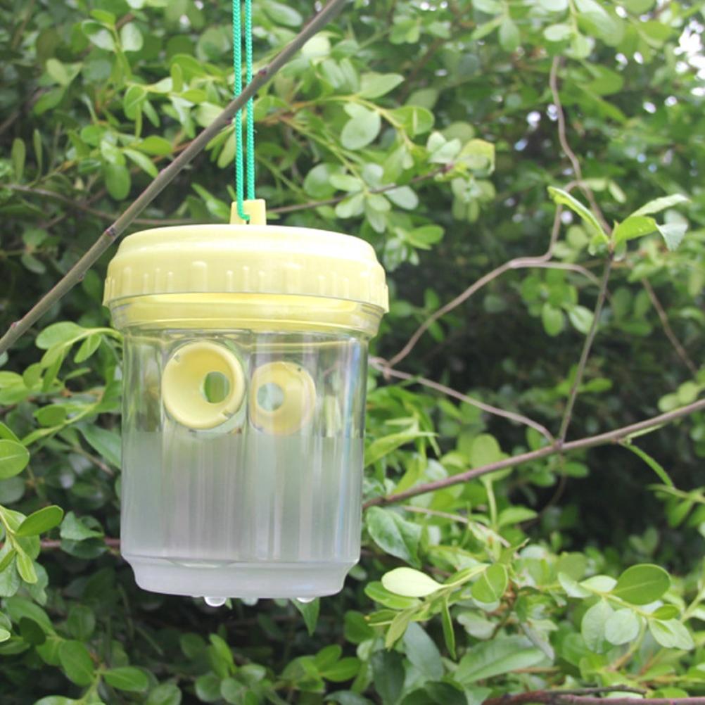 Wasp Trap Hanging Wasp Cather Wasp Killer Reusable Bee Trap Catcher for Wasps Hornets Insects Fruit