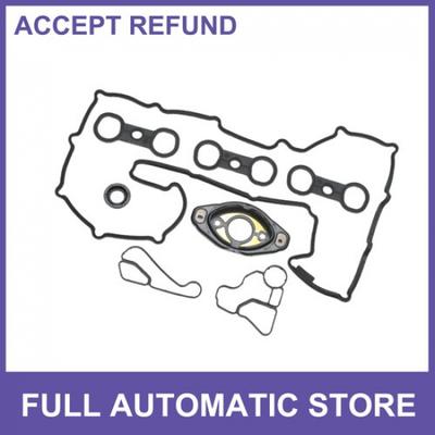 Valve Cover Gasket 1 Set  for BMW 528xi 30L L6 - Gas 2008  Black Rubber