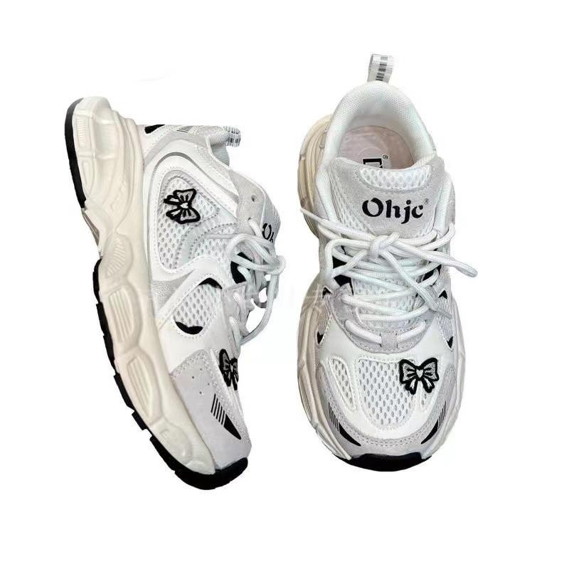 

Thick Soled Shoes, Women s Shoes, Sports Shoes, Seasonal Mesh Casual Shoes 38 білий