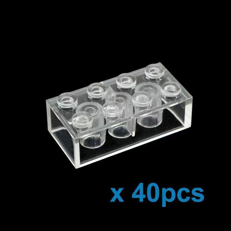 

Міжнародний MOC 2x4 Високі Будівельні Блоки, Сумісні з 3001 Малими Деталями