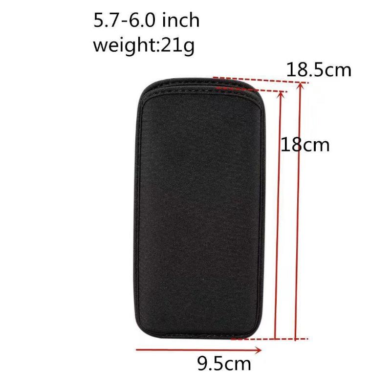 Universal Neoprene Protective Case Phone Bag For 15 14 13 12 11 Pro Max Power Bank Shockproof Cover