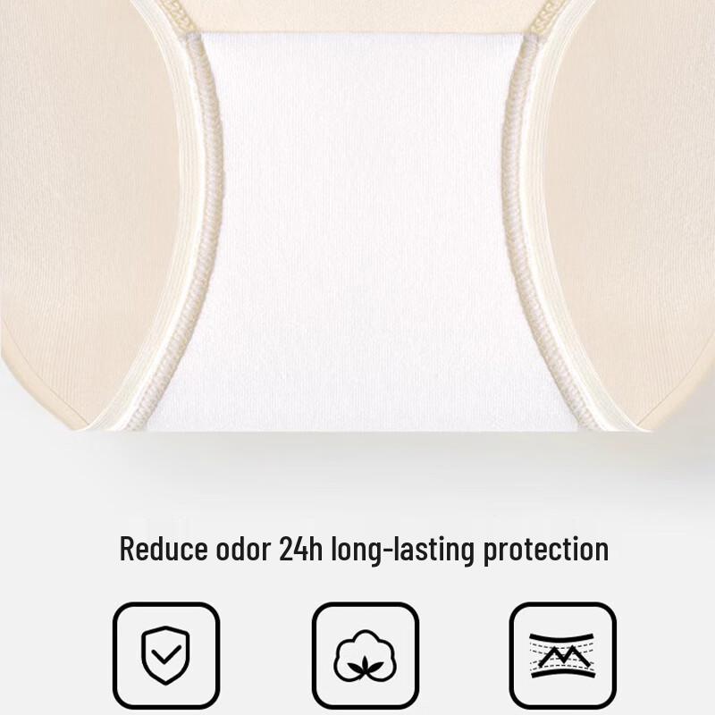 Urban Lady's 2025 Cotton Antibacterial Seamless Briefs