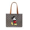 New Disney Mickey Series PVC Tote Bag, Shopping Bag, Shoulder Bag Tubas Unisex Brown DW-XB036