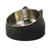 Stainless Cat Bowls Non-slip Base Pets Puppy Dog Food Water Feeder Bowl Neck Protection Dish Pet Bowl 15 Degrees Bowl Pet Supply