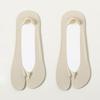 Ultra Thin Split Toe Socks Summer Outdoor No Show Tabi Two Toe Socks Invisible Liner Boat Ankle Toe Socks For Women Ladies