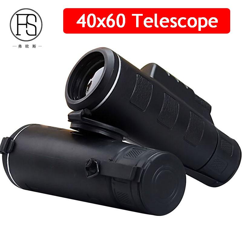 Tactical Panda 40X60 Monocular Telescope+35X50 Low Light Night Vision High-definition High-power Telescope