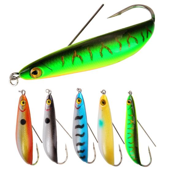 8.5cm 19.9g Fishing Lure Lifelike Simulation Metal Pre-Rigged Sinking Lure for Saltwater Freshwater