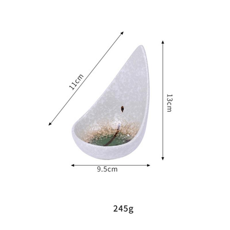 Nakládaná mísa Mísa na koření Grilovací talíř Miska na slané pokrmy Podnos na sójovou omáčku Podnos na občerstvení Japonská keramika malá