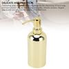 Countertop Soap Dispenser 201 Stainless Steel Press Type Liquid Hand Dish Pump Bottle for Bathroom Kitchen Golden