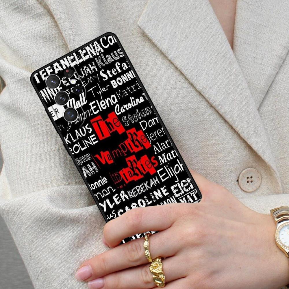 The Vampire Diaries TV Series Cell Phone Case for Samsung Galaxy S26 Ultra S25 S24 S23 S22 S21 S20 Note10 Cover