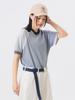 Beams Boy Tee Slub Jersey Crazy Short Sleeve Grey Free S/S Women's
