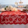 Valentine's Day Decorations, Heart Lace Tablecloth, For Banquets, Engagements, Weddings, Home Dining Table