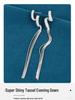 S925 Sterling Silver Long Tassel Earrings for Women - New 2025 Trend, Elegant & Luxurious Design.