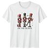 Nutcrackers Help Tis The Season Christmas Holidays Unisexs Unisexs Graphic Tee