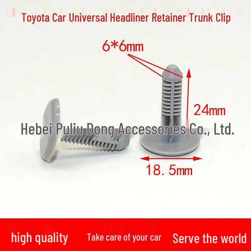 Ford Hyundai Car Interior Headliner Fixing Clip: Nylon Barb Trunk Lining Rivet