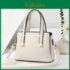 Urban Minimalist Womens Pu Tote Bag With Zipper Closure For Daily Use