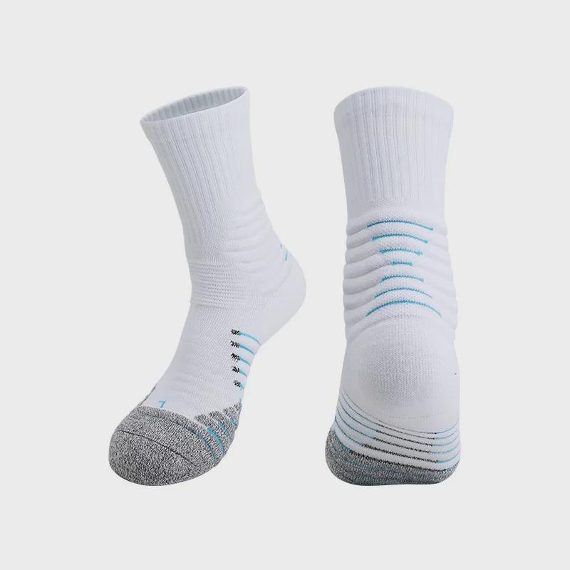 "Adult & Children's Long Tube Basketball Socks with Sweat-Absorbent Towel Bottom for Autumn & Winter"