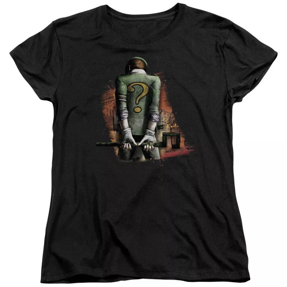 Batman Arkham City  Riddler Convicted  Women s T-Shirt 2XL