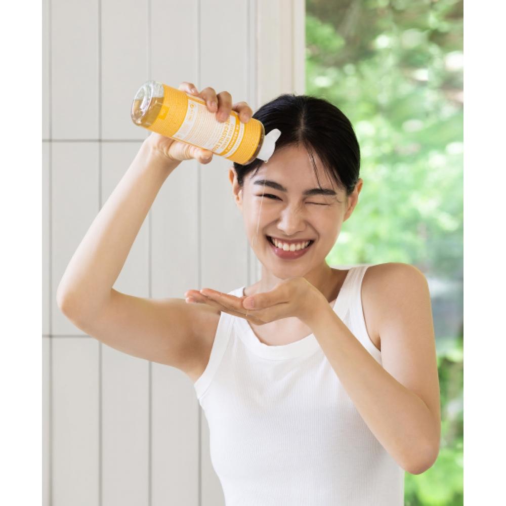 Dr.bronner S [очищающее средство для лица и тела] цитрус апельсин чистое кастильское мыло 475 мл Citrus 475ml