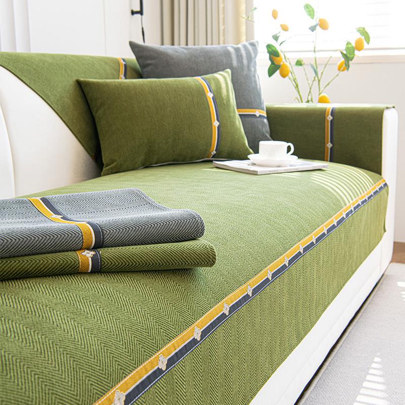 

Chenier Sofa Cushion Four Seasons Universal Non-Slip Light Luxury Simple New Sofa Seat Cushion Sofa Cover Cover Manufacturer 70*70cm