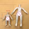Multiple Joints Muscle Body Doll 6.3 cm Height BJD Doll Body New Figure Dolls  for Doll Customized