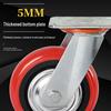 Heavy Duty Polyurethane Swivel Caster Wheel with Brake
