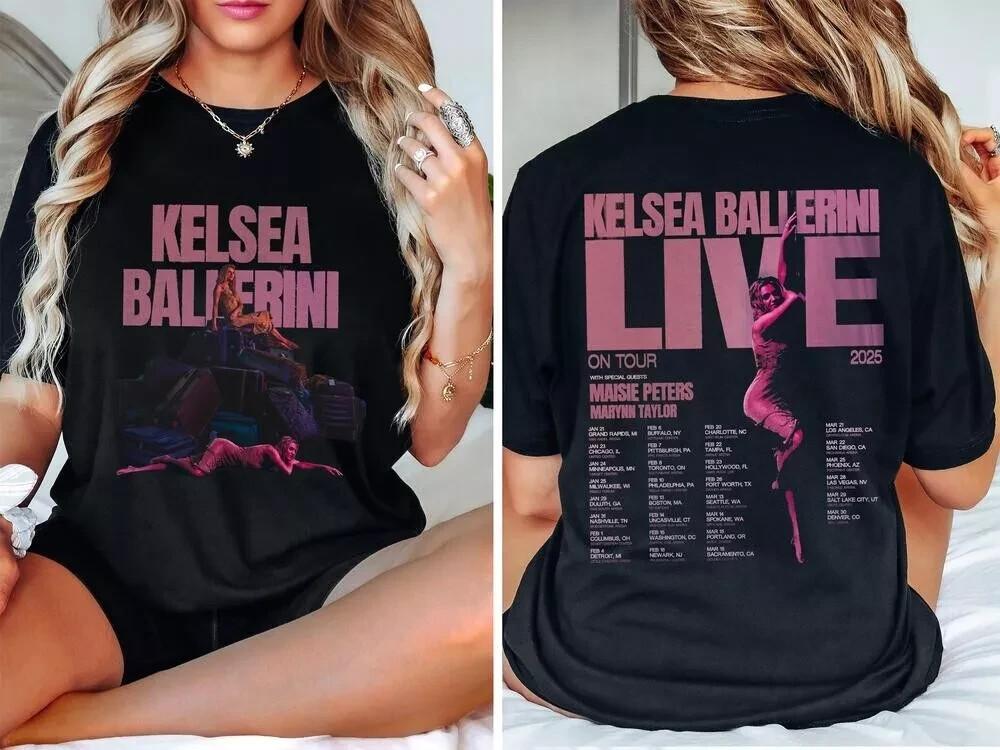 New Kelsea Ballerini 2026 tour Gift For Fans Unisex S-5XL Shirt L
