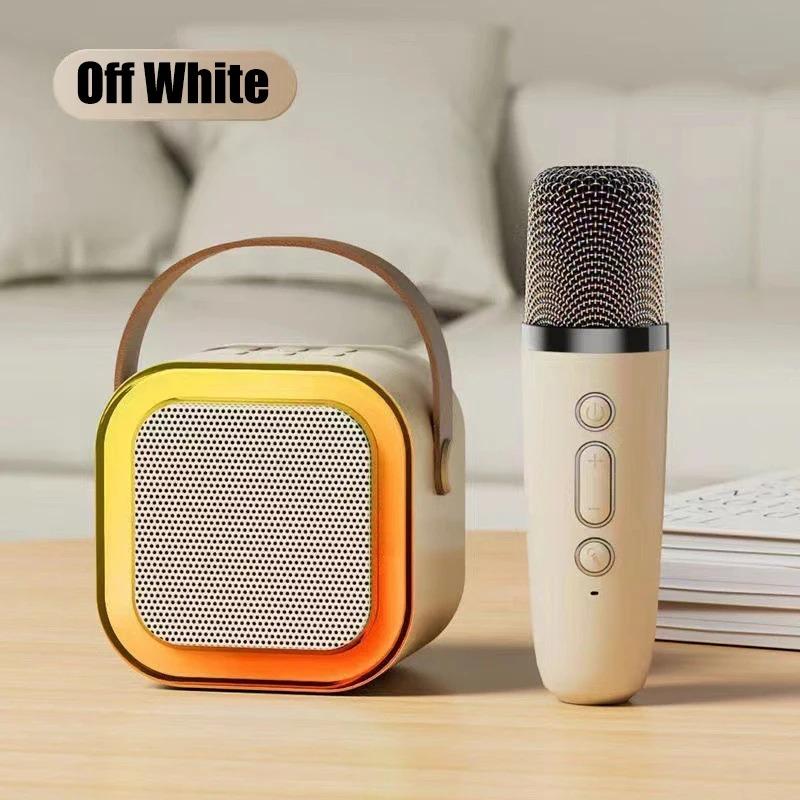 Professional Singing Karaoke Machine with Wireless Mic-Bluetooth Speaker for Home KTV Portable High Power Audio Entertainment