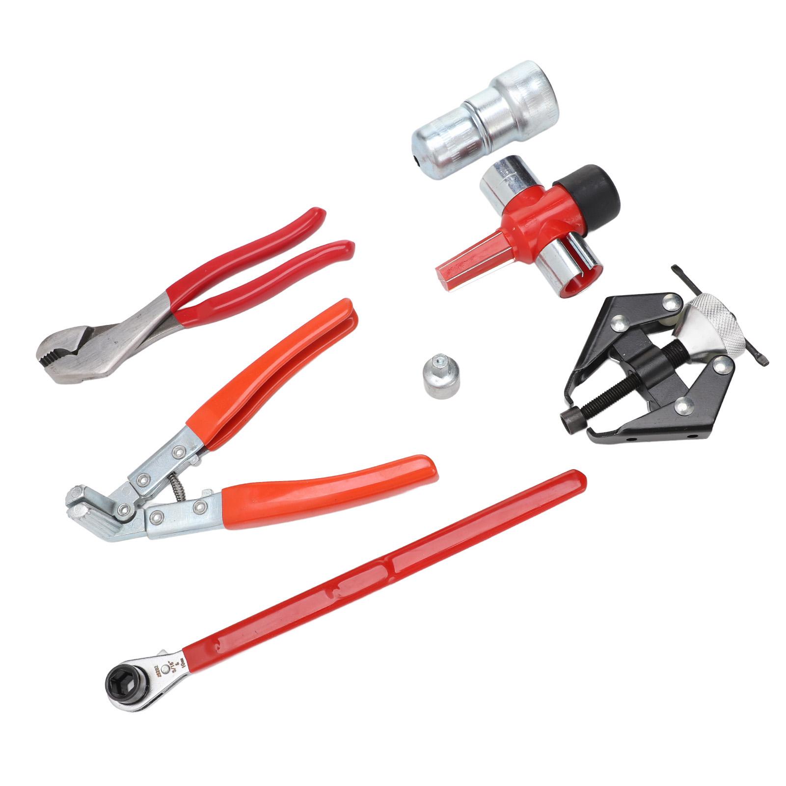 

Набор для обслуживания аккумулятора 7 шт. Металлостойкий к деформации Универсальный набор инструментов для ремонта автомобильного аккумулятора для