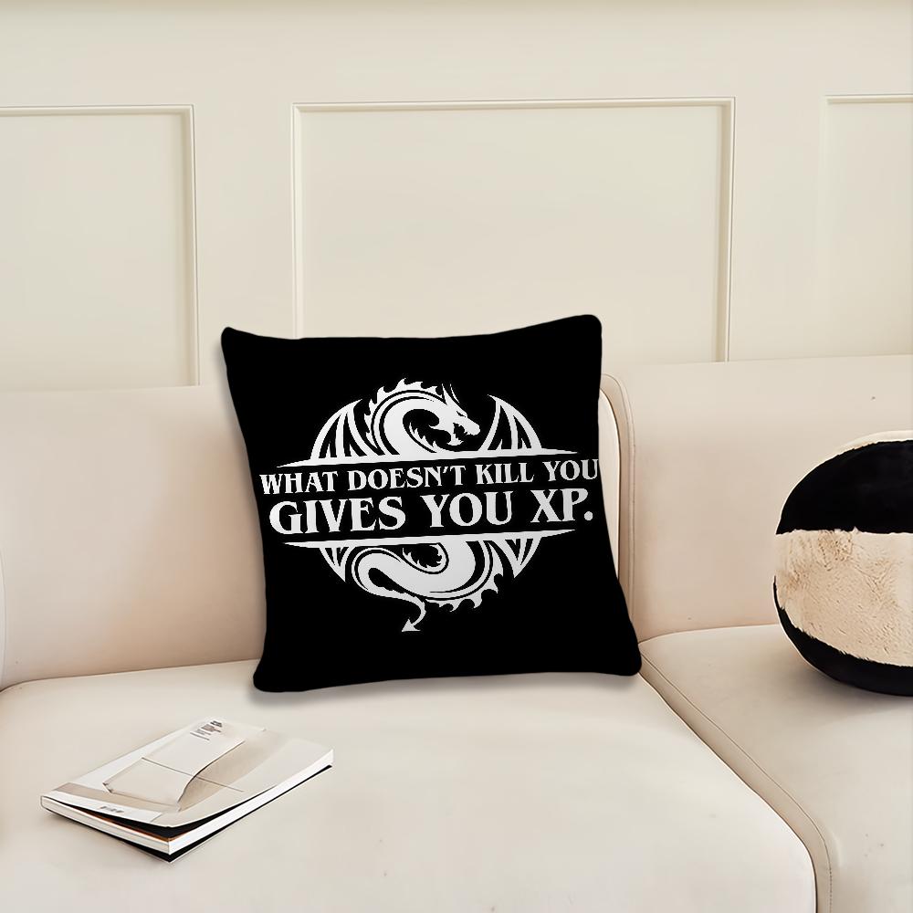 Anything That Doesn't Kill cushion cover Pillow Cover Decoration Room Home Sofa living Office Car Nordic Simplicity