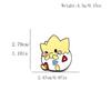 Cartoon Pokemon Monster Brooches: Charmander, Pikachu & Squirtle Pins